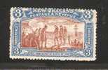 New Zealand 1906 Christchurch Exhibition 3d Brown And Blue Unused - Ongebruikt