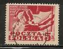 POLAND - 1949 UNION DE LA CLASSE OUVIÉRE  - Yvert # 538 USED - Gebruikt