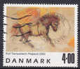 Denmark 2000 Mi. 1261  4.00 Kr Zeitgenössisch Kunst Contemporary Art Painting Of Gemälde Von Kurt Trampedach Pegasus - Usati