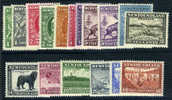 Newfoundland #183-99 Mint Hinged Set From 1932-37 - 1908-1947