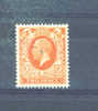 GREAT BRITAIN -  1934  George V  2d  MM - Unused Stamps