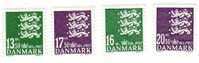 Denmark / Definitives / Heraldic - Unused Stamps