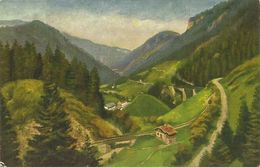 AK Höllental Ravennaschlucht Hoffmann Color ~1910 #14 - Höllental