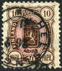 Finland #45 XF Used 10m Brown & Rose Of 1890 - Usati