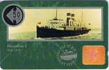 Isle Of Man, MAN 045, 50 Units, Ships, Manxman I, Mint. - Isle Of Man