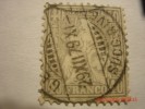 SWITZERLAND 1867,  SCOTT# 58,  40 FRANCO, GRAY,  USED - Used Stamps