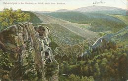 AK Bad Harzburg Blick Von Der Rabenklippe Color 1910 #11 - Bad Harzburg