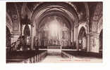 Carte 1920 LOUE - INTERIEUR DE L'EGLISE - Loue