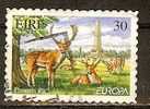 IRELAND 1999 Europa. Parks And Gardens - 40p. - Fallow Deer, Phoenix Park  FU Self-adhesive. - Gebraucht