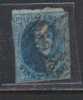 Belgium Used 1861, 20c Blue, Imperf., As Scan - 1858-1862 Médaillons (9/12)