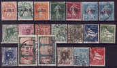 ALGERIE  - 20 Timbres Obli - Used Stamps