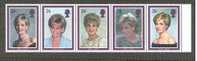 GREAT BRITAIN  HERDENKING LADY DIANA  1998 ** STROOK VAN 5 - Neufs