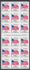 !a! USA Sc# 2886a MNH BOOKLET(18) - G And Flag - 3. 1981-...
