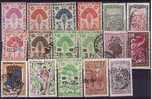 MADAGASCAR - 17 Timbres Obli - Used Stamps