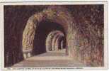 DAY LIGHTED TUNNEL AT MITCHELL'S POINT . COLUMBIA RIVER HIGHWAY . OREGON. - Other & Unclassified