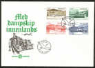 NORWAY FDC 1981 «Lake Steamships». Perfect, Cacheted Unadressed Cover - FDC