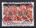 Denmark 1992 Mi. 1035  3.75 Kr Denmark European Football Champions Fussball Europameisterschaft Deluxe Cancel !! - Usati