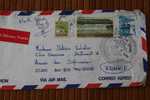 SPECIAL DELIVRY EXPRESS + CACHET  D >CANADA   > AIX EN PROVENCE 1  POR AVION >  BY AIR MAIL  CORREO AERO  LETTRE COVER - Cartas & Documentos