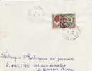 3414# COTE D´ IVOIRE DEVANT LETTRE NOIX DE PALMISTE Obl BONDOUKOU 1969 Pour BESANCON DOUBS Cover - Lettres & Documents