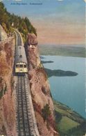 AK Rigi Arth-Rigi-Bahn Kräbelwand & Zug 3 Color ~1910 #04 - Arth