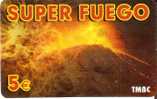 TARJETA DE ESPAÑA DE PREPAGO DE SUPER FUEGO (VOLCAN) - Altri & Non Classificati