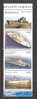 ROMANIA 2005 BATTLESHIPS SETENANT VERTICAL STRIP MNH - Nuovi