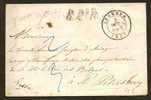 Belgique Lettre 1858 Lettre Non Affr Càd Iseghem + B2 C R Pour St Petersbours - 1858-1862 Médaillons (9/12)