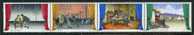 Ireland #817a MNH Strip Of 4 For Theater From 1990 - Neufs