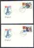 Russia USSR 1982 Space USSR-France Flight 4 Covers FDC - FDC