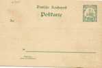 DEUTSCHE REICHSPOST MARIANEN POSTAL STATIONARY CARD FINE MINT SHIP - Isole Marianne