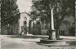 PERTUIS (Vaucluse) :Place Mirabeau Et L´Eglise St-Nicolas - Pertuis