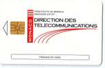 TELECARTE   MONACO-DIRECTION DES TELECOMS - Monaco