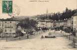 CPA  .LAMASTRE .  TBE Place Du Marché .circulé 1908.. - Lamastre