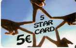 TARJETA DE ESPAÑA DE PREPAGO DE 5 STAR CARD - Autres & Non Classés
