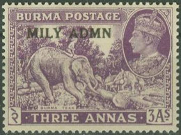 BURMA..1945..Michel # 44...MLH. - Burma (...-1947)