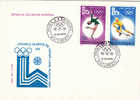 Romania 1979 Covers 3X Premier Jour,FDC With Hockey,ski,patinage,bob.O Lympic Games Lake Placid. - FDC