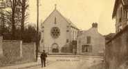 Parmain L'église Et La Route De Nesle Tournant Dangereux - Parmain