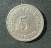 Id.D24-7. Germany, 5 PFENNIG 1914 A - 5 Pfennig