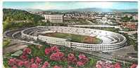 55932)cartolina Illustratoria Roma - Stadio Olimpico E Panorama - Stades & Structures Sportives