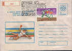 Romania- Postal Stationery Cover-1984-Hand-Ball, Summer Olympic Games From Los Angeles - Sommer 1984: Los Angeles