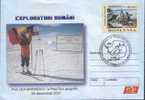 Romania-  Postal Stationery Cover-2005-Romanian Explorers-U. Marinescu Geographical South Pole - Antarktis-Expeditionen