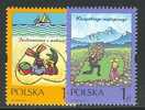 POLAND 2001 MICHEL NO:3887-3888 MNH - Nuevos