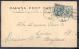 CP  ENTIER POSTAL    Cachet  VANCOUVER   Le 25 SEPT 1905 Pour LONDON  Avec 1 Timbre - 1903-1954 Rois