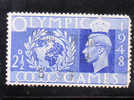 Great Britain 1948 Olympic Games 2 1/2p Used - Used Stamps