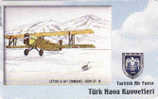 Turquie - Air Force, Phonecard-avion, Puce-chip, 50 Units - Turkey