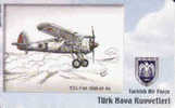 Turquie - Air Force, Phonecard-avion, Puce-chip, 100 Units - Turkey