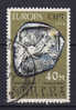 Cyprus 1974 Mi. 410    40 M Europa CEPT Skulptur Raub Der Europa Silbermünze Silver Coin - Used Stamps