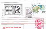 URSS - OFFICIAL COVER   WITH POSTMARK RICCIONE 1989   -  USED  RIF.- 10144 - Brieven En Documenten