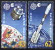 3916 Bulgaria 1991 Russia & USSR EUROPA CEPT Space MNH - Russia & USSR