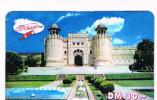 GERMANIA (GERMANY) - GLOBAL LINE    (REMOTE) -  LAHORE FORT EXP. 11.00    -  USED - RIF. 5892 - GSM, Cartes Prepayées & Recharges